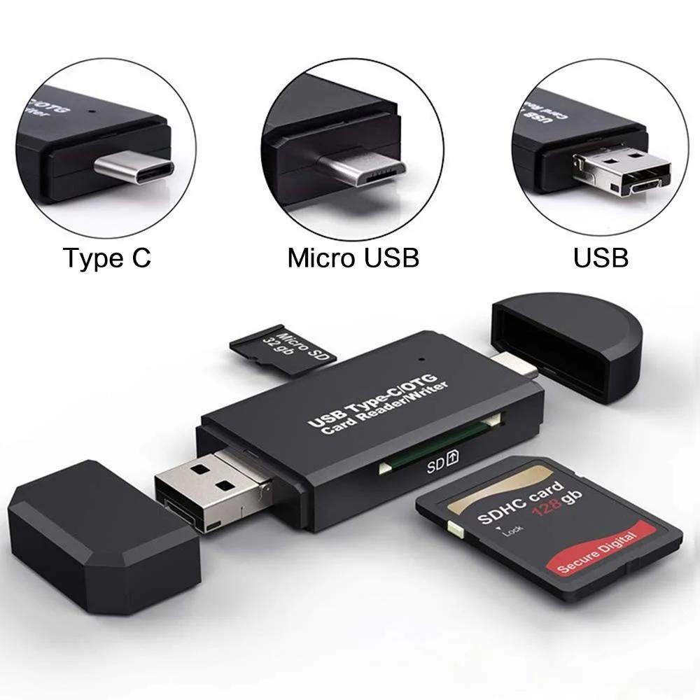 STONEGO OTG ũ SD ī , USB 2.0, USB 3.0, CŸ, ũ USB Ʈ, SD ޸ ī 